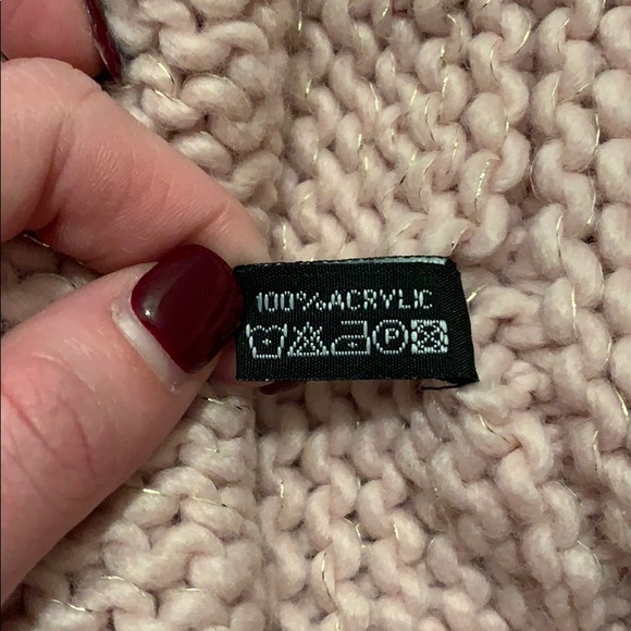 Rose Gold Neck Wrap Scarf - Picture 3 of 3